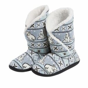 Vera Bradley Cozy Booties Beary Merry Small